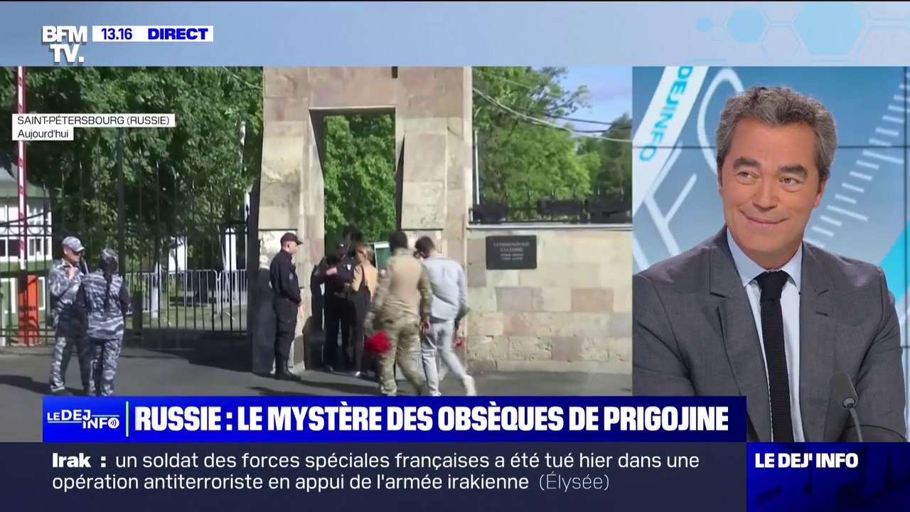 En Russie, le mystère plane autour des obsèques d'Evguéni Prigojine, ancien patron de la milice Wagner