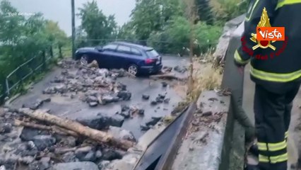 Oltre 50 interventi dei Vigli del fuoco per il maltempo a Como e dintorni, ecco le immagini