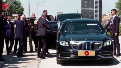 Скачать видео: Erdoğan, MHP Genel Başkanı Devlet Bahçeli ile görüştü