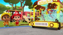 Wheels on the Bus (Yellow School Bus Edition) Little Angel Kids Songs Nursery Rhymes