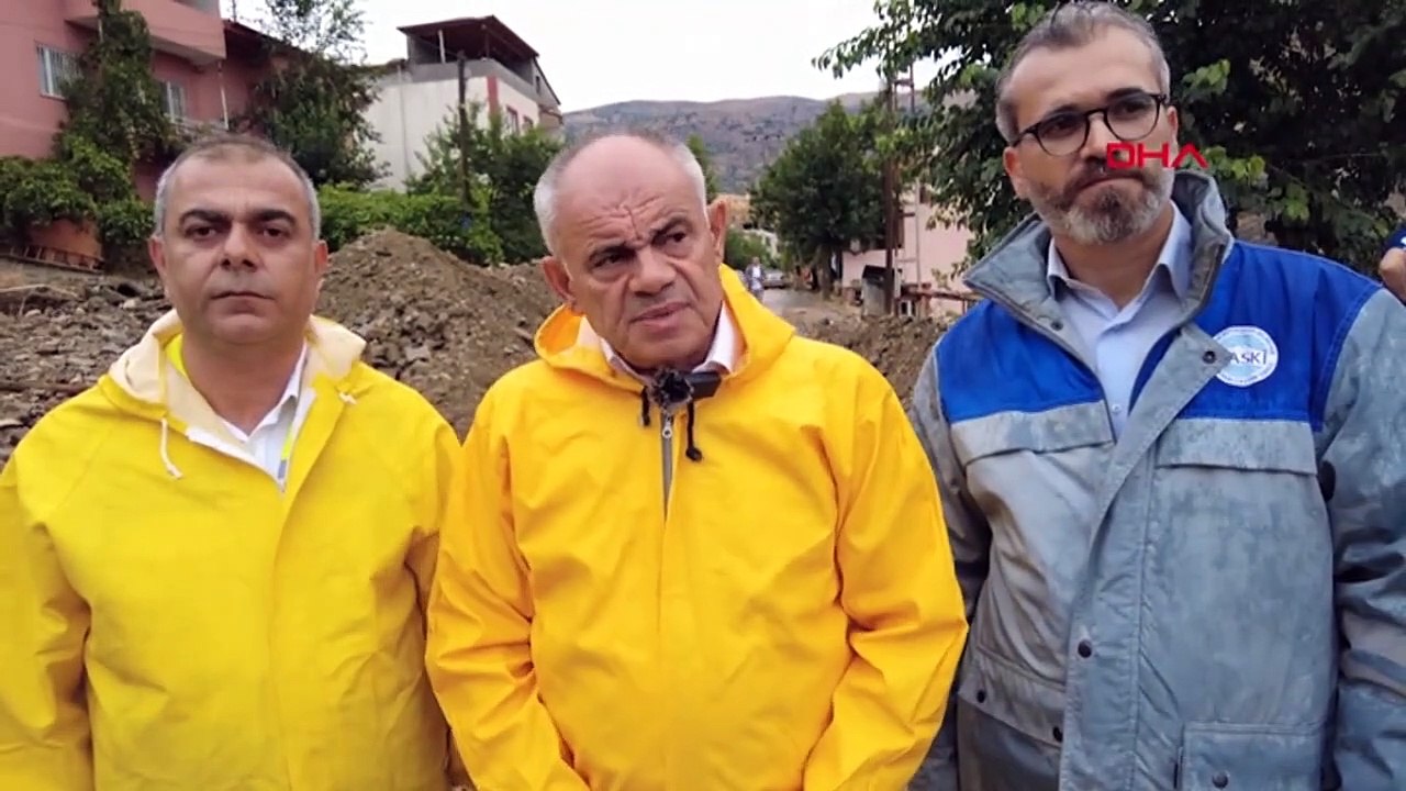 Les travaux d'évaluation des dommages ont commencé à Yahyalı après les inondations et les averses