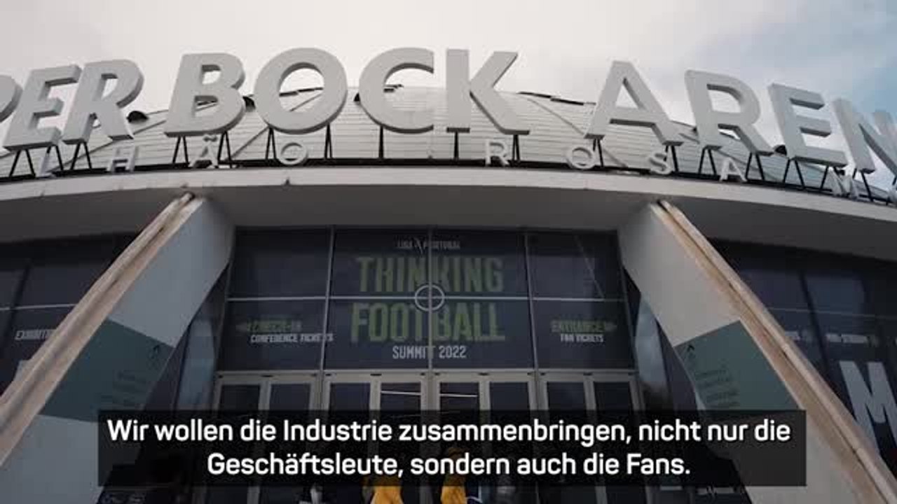 Evra und co. beim thinking football summit in porto