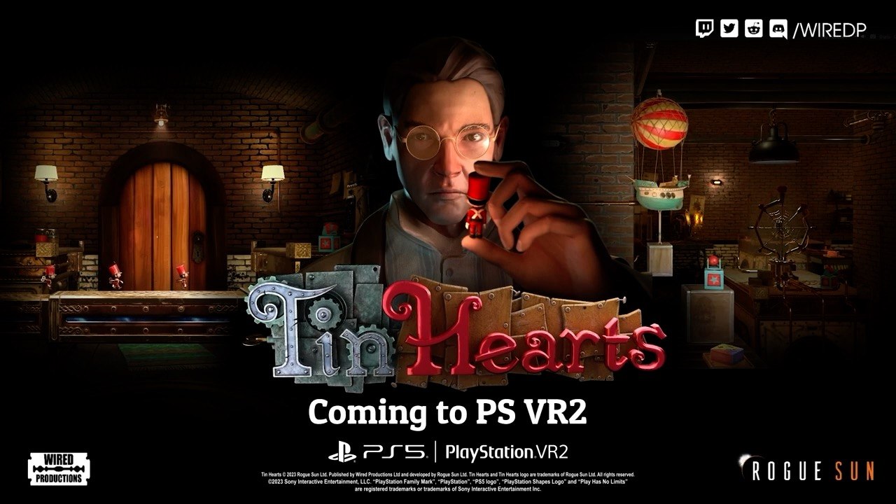 Tin Hearts Gameplay Trailer PS VR2 Games video Dailymotion