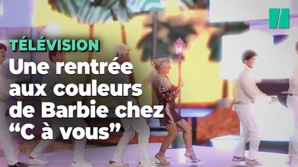 « C à vous » : Anne-Élisabeth Lemoine parodie « Barbie » pour lancer la rentrée du programme