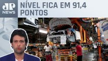 Índice de confiança da indústria cai em agosto, diz FGV; Alan Ghani explica