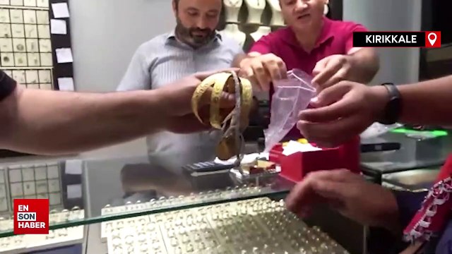 Kırıkkale'de yaşlı kadın son anda dolandırılmaktan kurtarıldı
