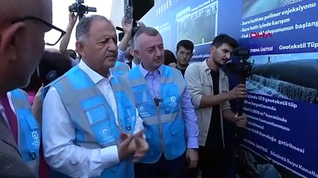 MINISTRE ÖZHASEKİ NOUS RÉDUIREONS 33 MILLIONS DE COURANTS DE BOUE DU GOLFE D'IZMİT