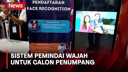 Stasiun Gambir Terapkan Sistem Pemindai Wajah untuk Calon Penumpang Mulai 1 September