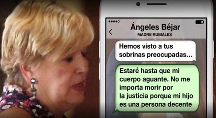 Continúa el encierro de la madre de Rubiales, con preocupación entre sus amigas