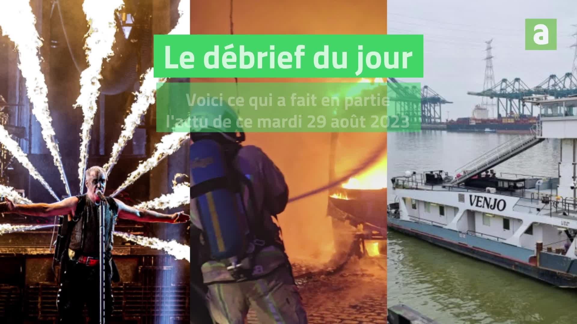 Le débrief du jour - 29082023