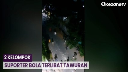 2 Kelompok Suporter Bola Terlibat Tawuran di Makassar, Ini Pemicunya
