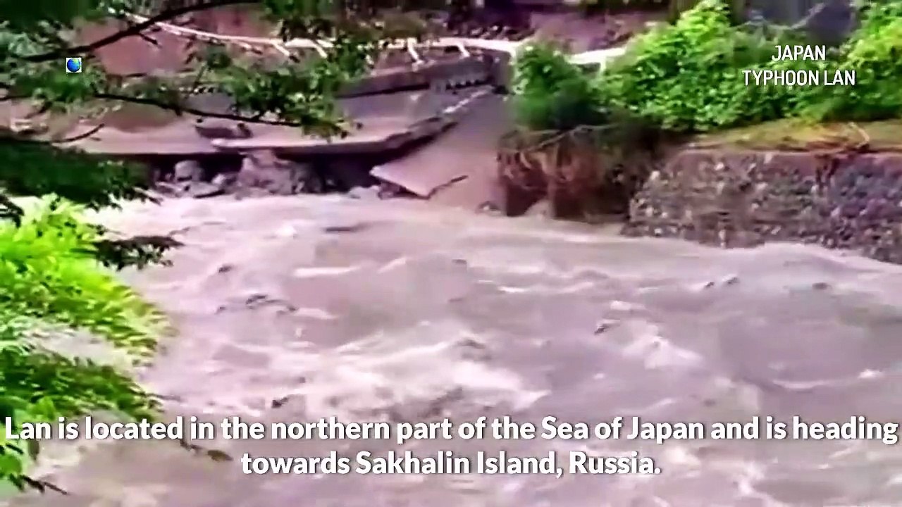 A devastating typhoon has dealt a finishing blow to Japan  Houses, bridges, roads destroyed