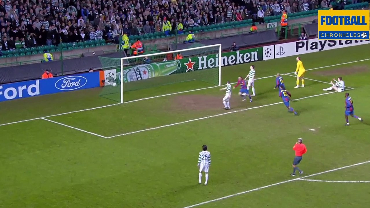 Messi's each Goals in every season of the UEFA Champions League