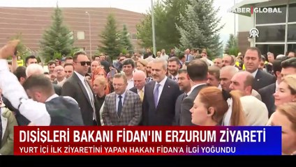 Hakan Fidan'ın Erzurum ziyaretindeki diyalog gülümsetti: "Bakanım bir sesini duyalım"