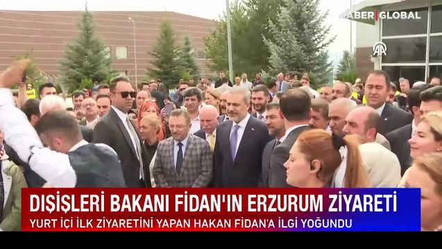 Hakan Fidan'ın Erzurum ziyaretindeki diyalog gülümsetti: Bakanım bir sesini duyalım