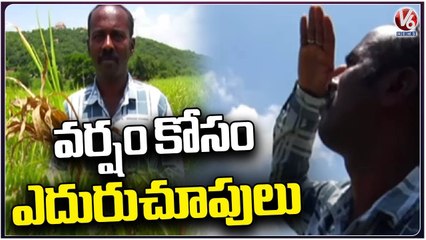 Farmers In Panic Over Less Rain _ Mahabubnagar _ V6 News
