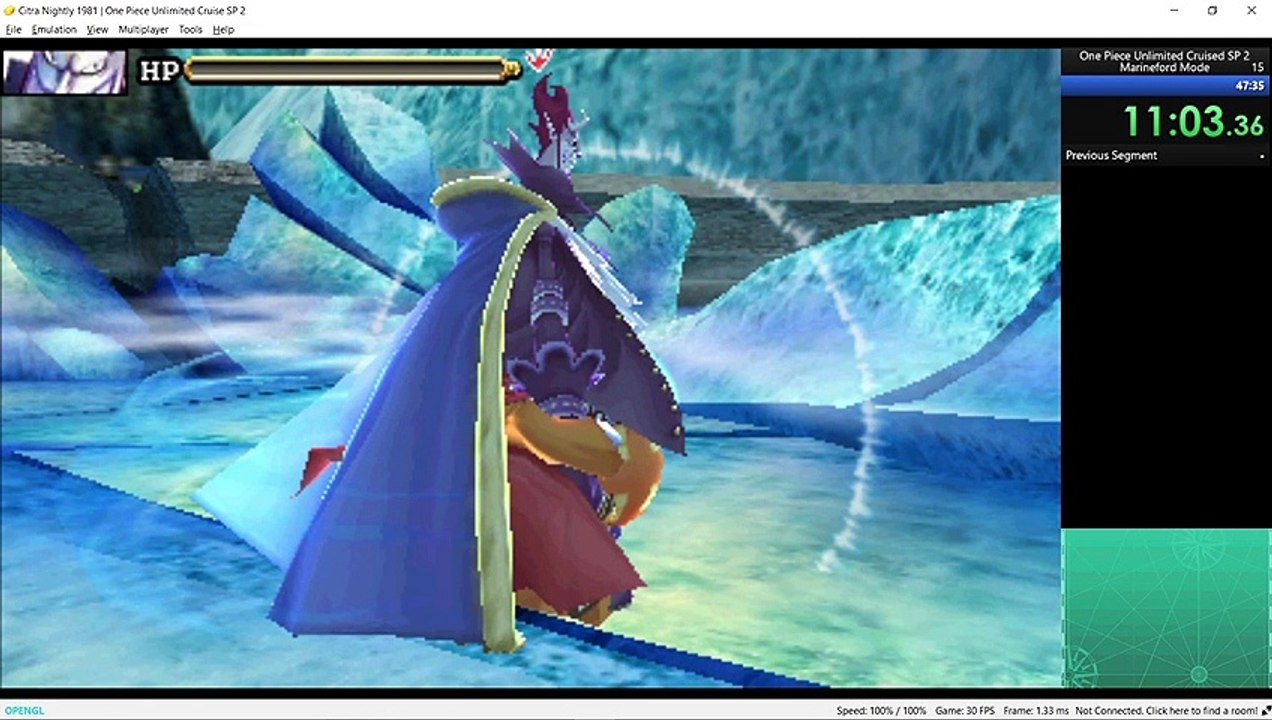 Marineford Mode 46:41.10 Speedrun One Piece Unlimited Cruise SP 2