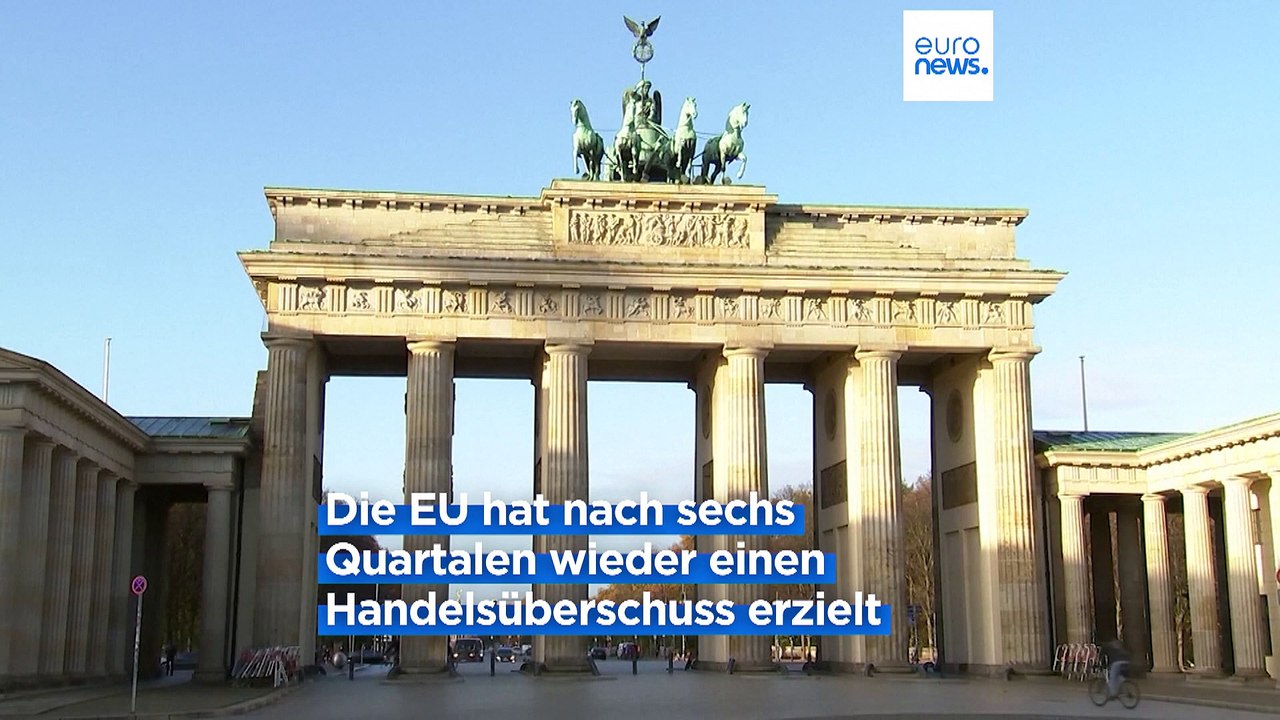 Nach fast zwei Jahren im Defizit: EU-Wirtschaft erzielt Handelsüberschuss