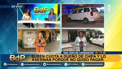 SJL: delincuentes asesinan a balazos a dueño de chifa por negarse a pagar cupo