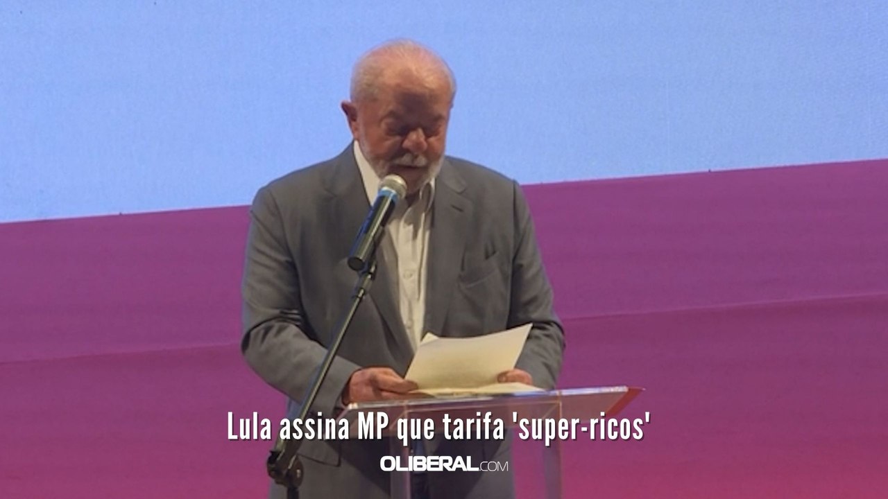 Lula Assina Mp Que Tarifa Super Ricos V Deo Dailymotion