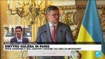 Dmytro Kuleba in Paris: France confirms it will support Ukraine 'as long as necessary'