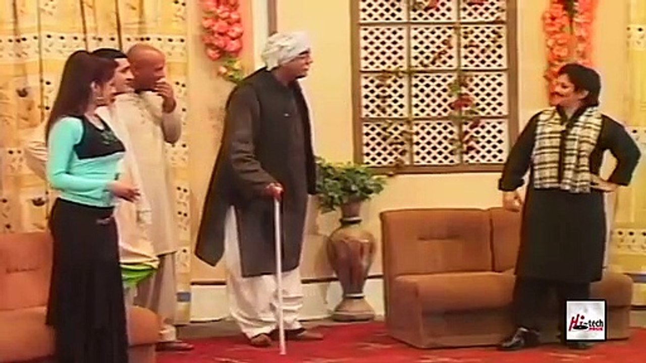 JUGHAT BAZI - ZAFRI KHAN & IFTKHAR THAKUR - PUNJABI STAGE DRAMA COMEDY CLIP - HI-TECH PAKISTANI