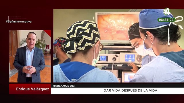 Dar vida después de la vida: Enrique Velázquez