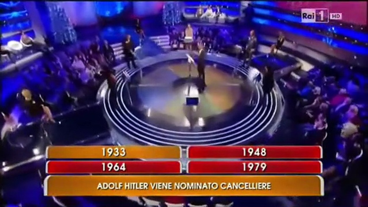 L'Eredità - Domande su Hitler e Mussolini