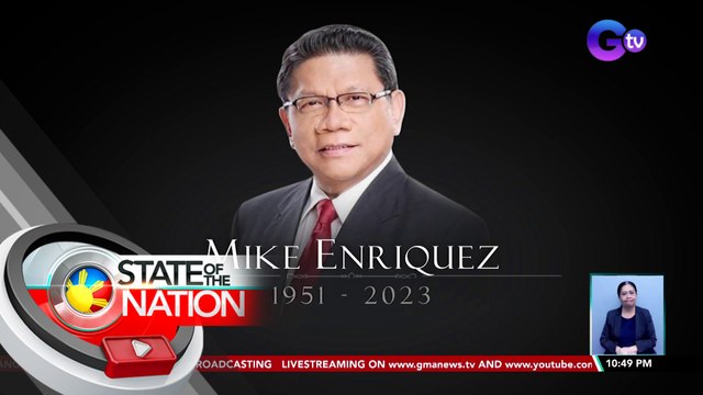 Mike Enriquez, pumanaw na sa edad na 71 matapos ang mahigit 50 taong karera sa broadcasting | SONA