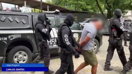 Foi preso um dos líderes de organização criminosa do RJ e de SP