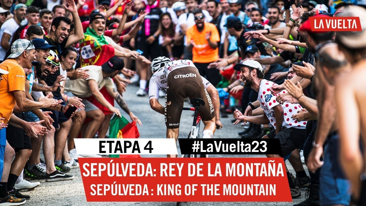 Sepulveda : king of the mountain today! - Stage 4 - La Vuelta 2023
