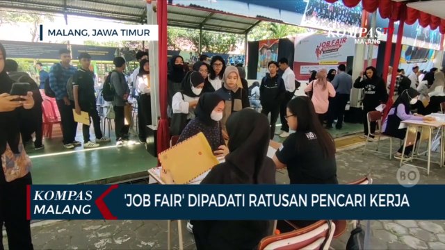Job Fair di Malang Dipadati Ratusan Pencari Kerja