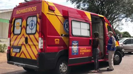 Siate é acionado para atender acidente de trânsito na Rua José Bonifácio