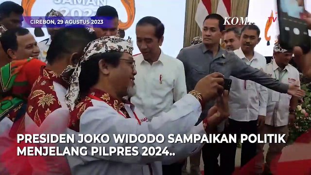 Jokowi Soal Suasana Politik Jelang Pilpres 2024: Atraksi Politik Belum Selesai, Masih Ngalor-Ngidul