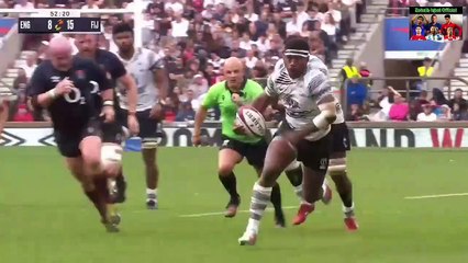 Historical win for Fiji   England vs Fiji Extended Highlights 2023