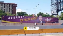 Propagandas políticas aún permanecen colocadas en calles del Gran Santo Domingo