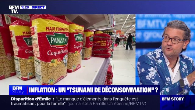 Inflation: On n'a jamais connu un tel niveau de déconsommation depuis 33 ans et sur aussi longtemps , affirme Olivier Dauvers, spécialiste de la consommation
