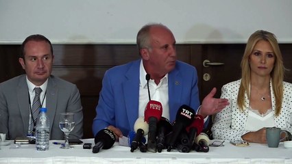 Memleket Partisi lideri Muharrem İnce, Balıkesir ve Nazilli adaylarını açıkladı