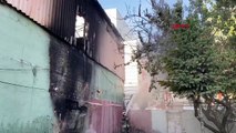 Bağcılar'da Hırdavat Dükkanında Yangın Çıktı