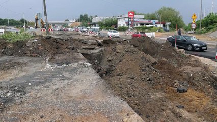 Kraków - przebudowa al 29 listopada