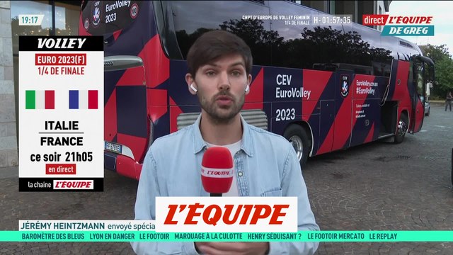 Pour aller en demi-finale, les Bleues devront battre l'armada italienne - Volley - Euro (F)