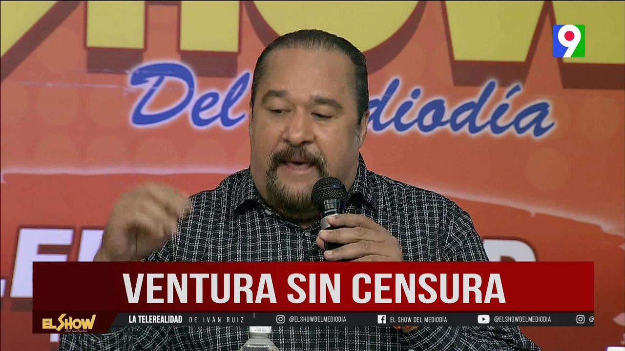 Ventura Sin Censura: León con arma de guerra, hace amenazas en la vega | El Show del Mediodía