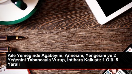 Uyuşturucu Bağımlısı Adam Ailesini Vurdu, İntihar Girişiminde Bulundu