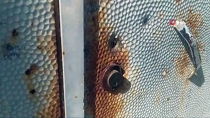 Çorum'da bir ev kurşunlandı