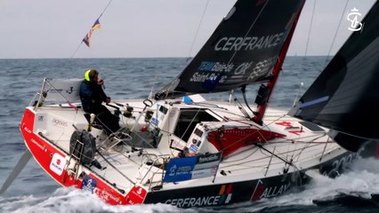La Solitaire du Figaro Paprec 2023 : MARDI 29/08/2023 - MAEL GARNIER  J'M GARNIER
