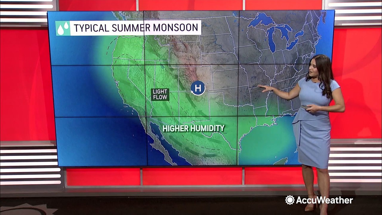 Thunderstorms to spark over Southwest