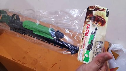 Unboxing and Review of Target Shooting Gun Toy for Kids Guns