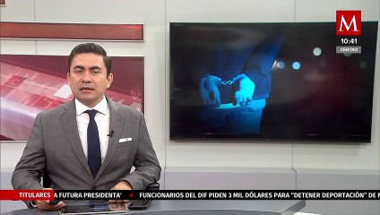 Esposa y madre de chofer desaparecido se encadenan frente a Fiscalía de SLP; exigen su localización