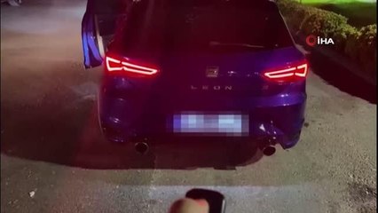 Çevreyi rahatsız eden 22 araca ceza