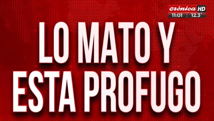 Lo mató de un tiro en la cabeza y luego escapó